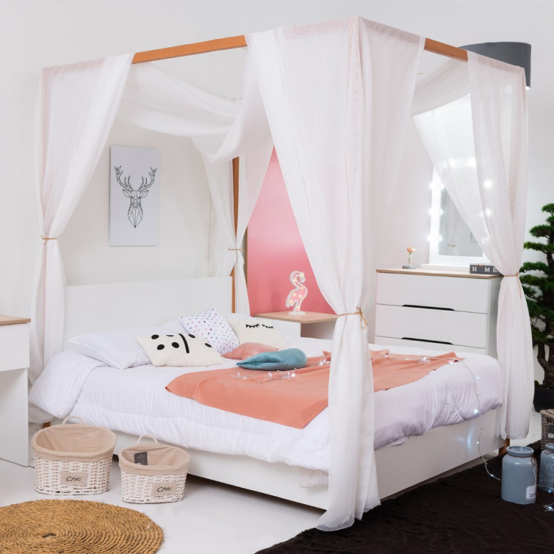 Lit Baldaquin JULIETTE