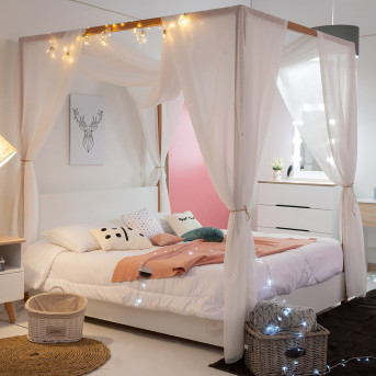 Lit Baldaquin JULIETTE