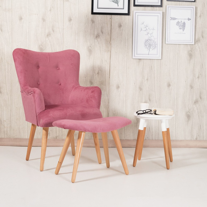 Fauteuil avec Repose Pieds BELVA