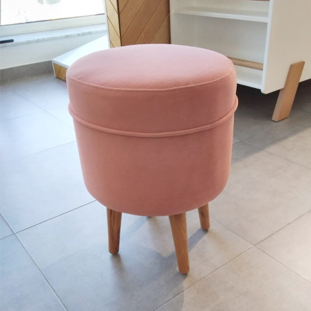 Tabouret Rond Capitonné