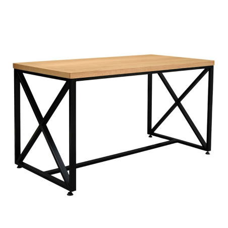 Table à Manger 140x70 CM INDUSTRIELLE