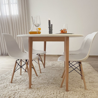 Pack Table SYMPHONIE + 4 Chaises DSW