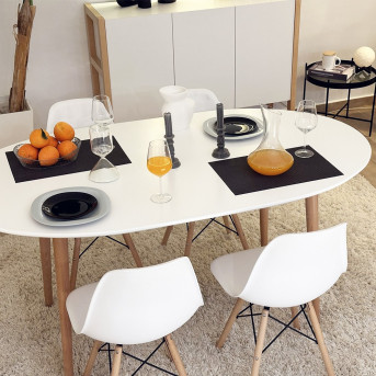 Pack Table SYMPHONIE + 4 Chaises DSW