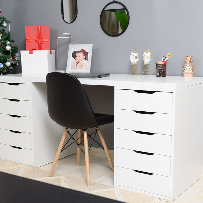 Bureau HOMEWORK avec 2 Caissons