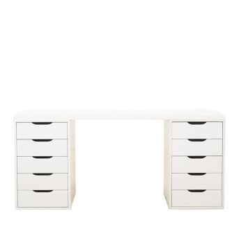 Bureau HOMEWORK avec 2 Caissons