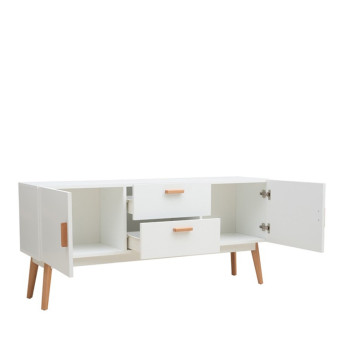 Buffet Scandinave 2 Portes 2 Tiroirs