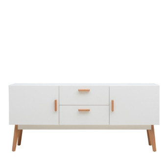 Buffet Scandinave 2 Portes 2 Tiroirs