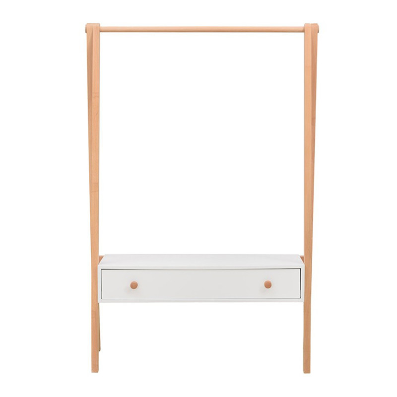 Portant JULIETTE - 1 Tiroir Blanc