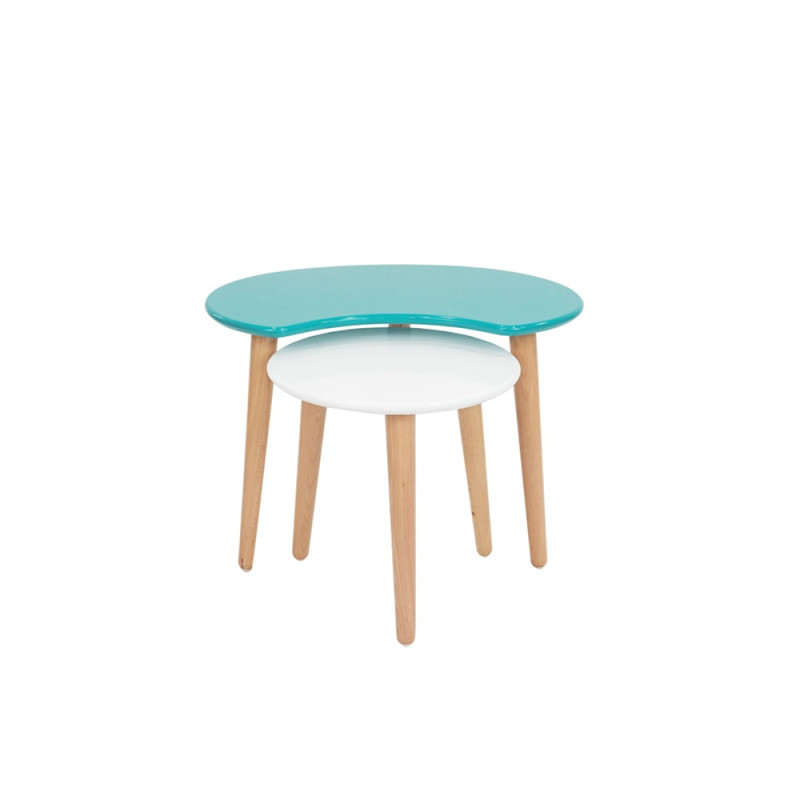 Deux Tables Gigognes SCANDINAVE