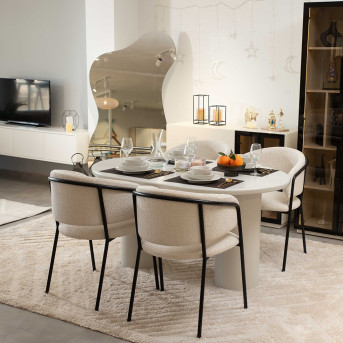 Pack Table WOOD + 4 Chaises SOREN