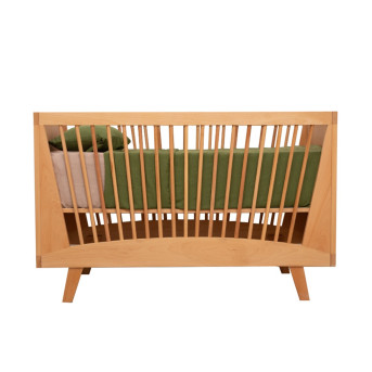 Lit Bébé MIA en Bois Hêtre