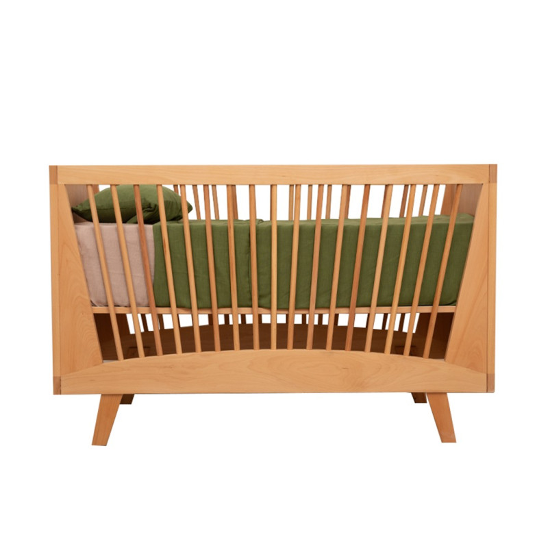 Lit Bébé MIA en Bois Hêtre