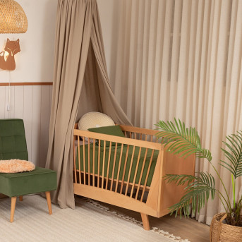 Lit Bébé MIA en Bois Hêtre