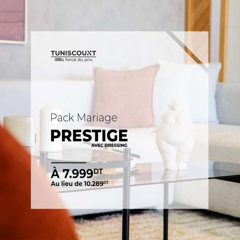 Pack de Mariage PRESTIGE avec Dressing