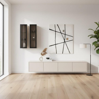 Living TV Suspendu MOON+2 Niches